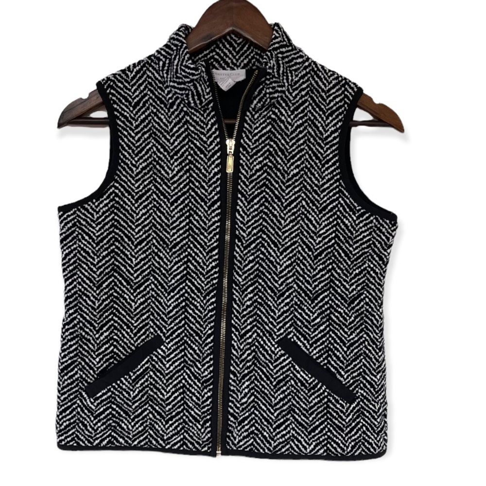 Charter Club Herringbone Vest